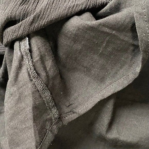 Liz Lange Maternity For Target Rayon Dress Beach Cover Embroidered Neck Large - Picture 11 of 13